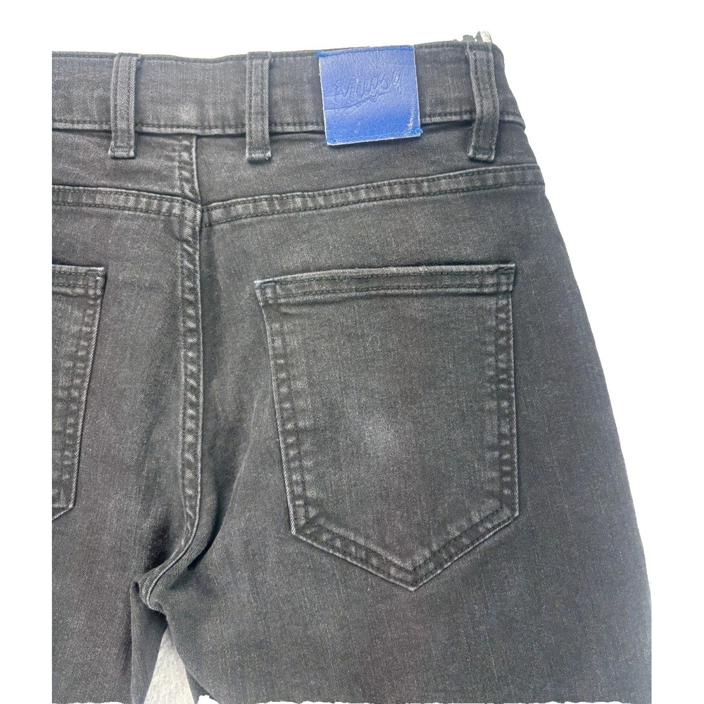 Mugsy Fulton's Jeans Mens Size 28x30 Dark Wash Slim Fit Stretch - Picture 2 of 15